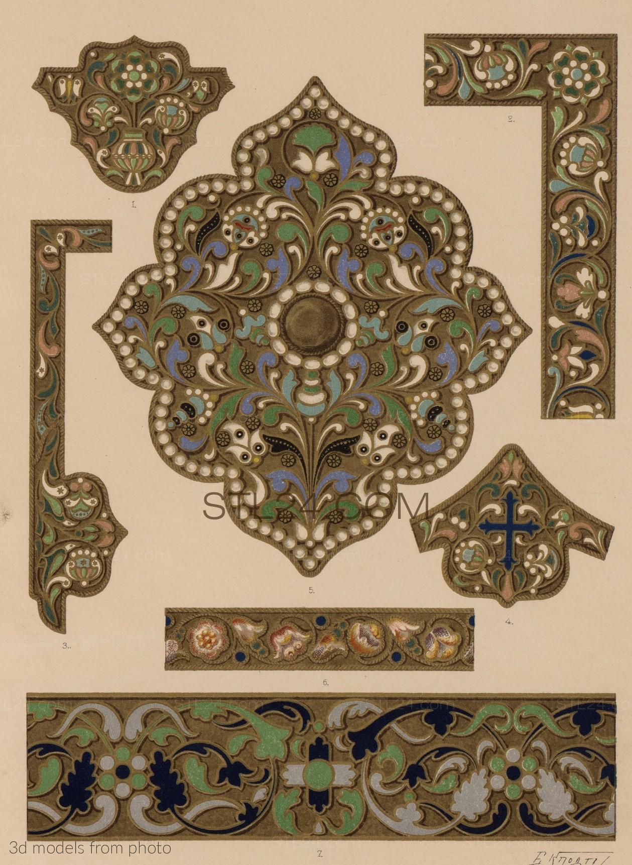 Панели резные (CARVED PANEL_2021 -  | 3D model 3DSMAX / OBJ / STL) 3D модель для ЧПУ станка